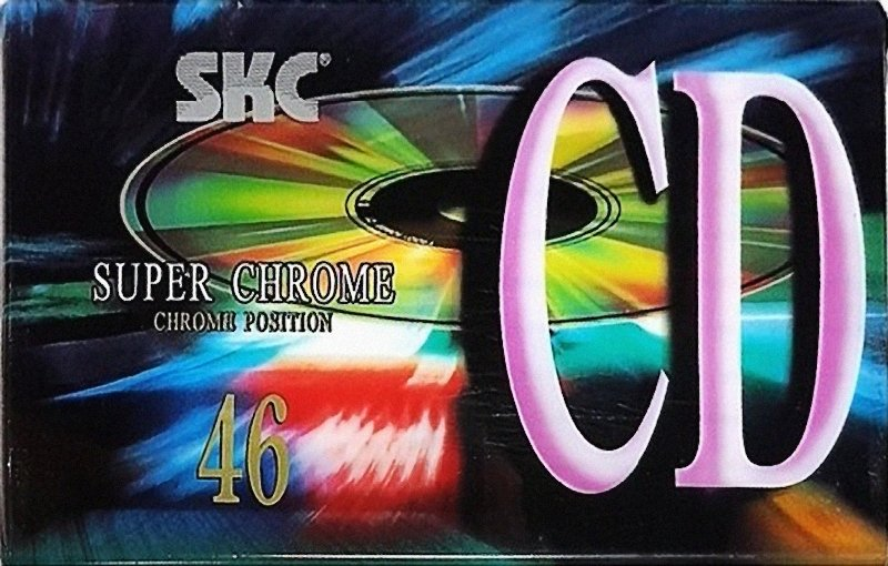 Compact Cassette SKC CD 46 Type II Chrome 1999 Europe