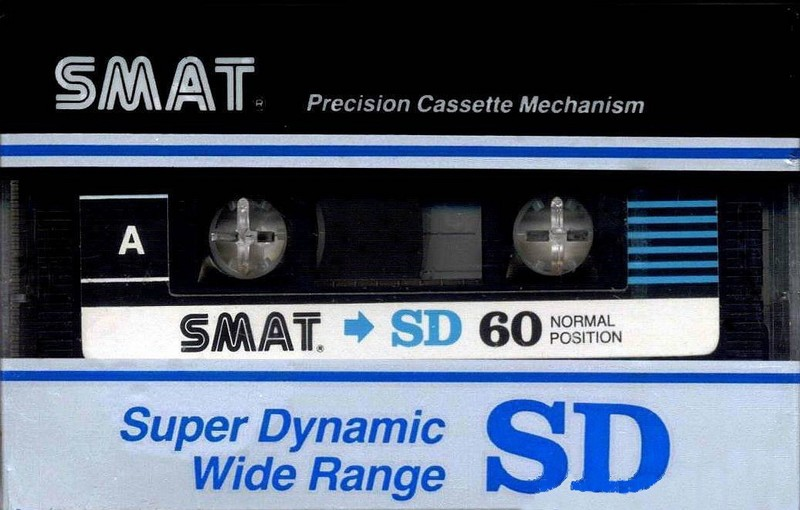 Compact Cassette Smat SD 60 Type I Normal 1986 Europe