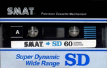 Compact Cassette Smat SD 60 Type I Normal 1986 Europe