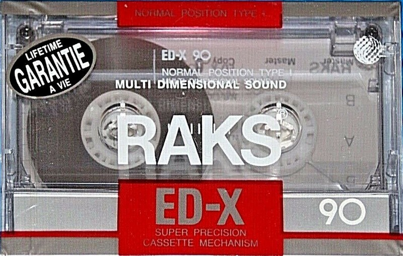 Compact Cassette: RAKS  - ED-X 90