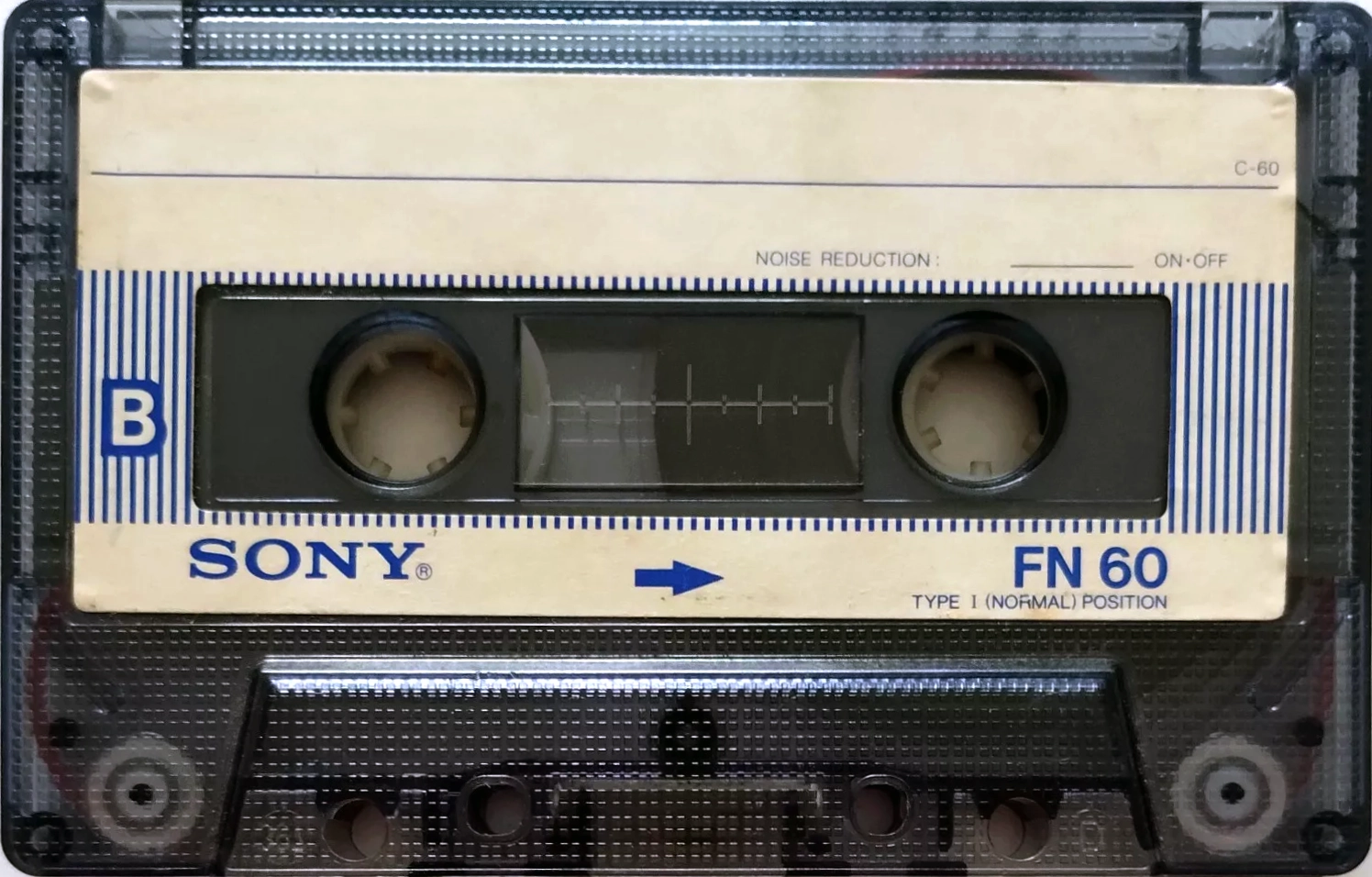 Compact Cassette Sony FN 60 Type I Normal 1985 North America