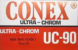 Compact Cassette Conex 90 "Ultra-Chrom" Type II Chrome Taiwan