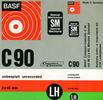 Compact Cassette BASF LH 90 Type I Normal 1971 Europe