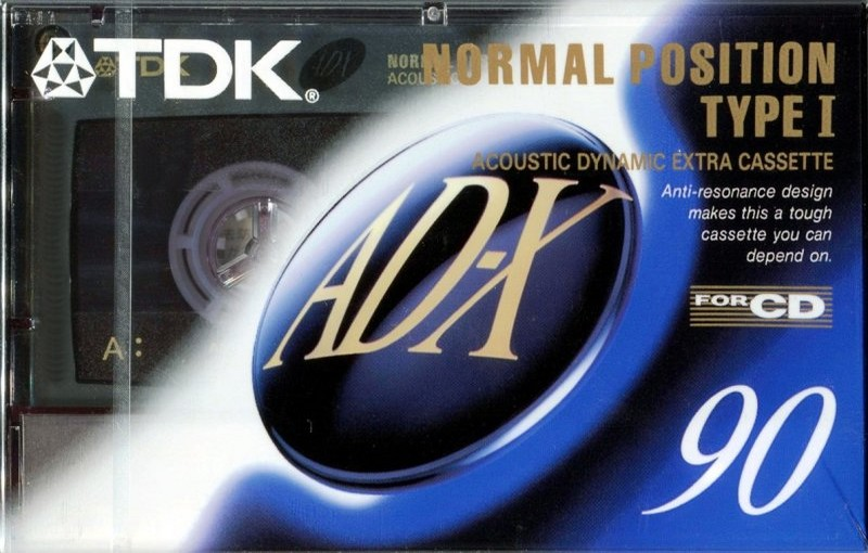 Compact Cassette: TDK  - AD-X 90