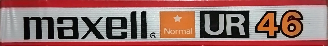 Compact Cassette Maxell UR 46 Type I Normal 1986 Japan