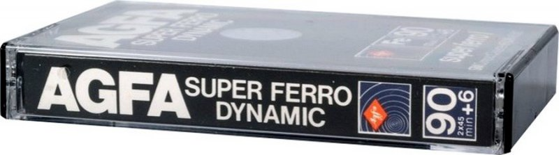 Compact Cassette: AGFA  - Super Ferro Dynamic 90+6