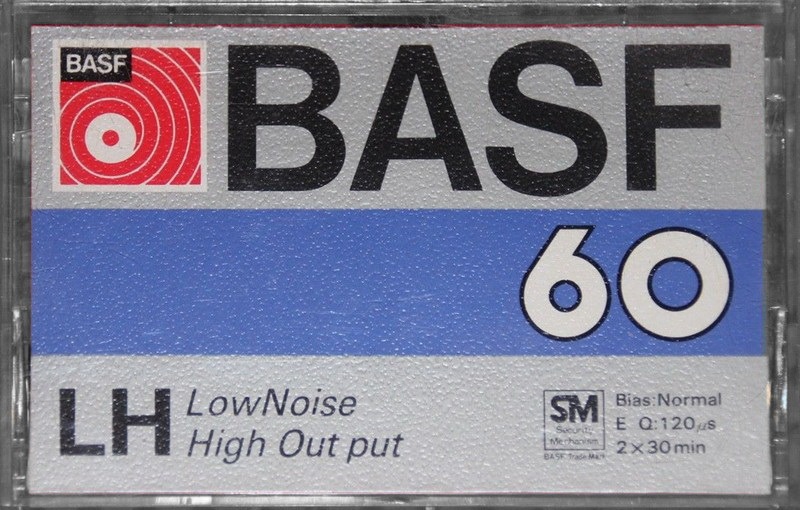 Compact Cassette BASF LH 60 Type I Normal 1978 Japan