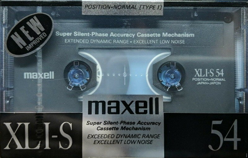 Compact Cassette: Maxell / Hitachi Maxell - XLI-S 54