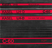Compact Cassette Kasel 60 "LH-D" Type I Normal Yugoslavia
