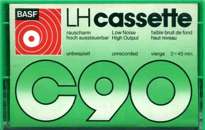 Compact Cassette: BASF  -  90