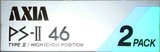 2 pack AXIA PS-II / PS-2 46 Type II Chrome 1985 Japan