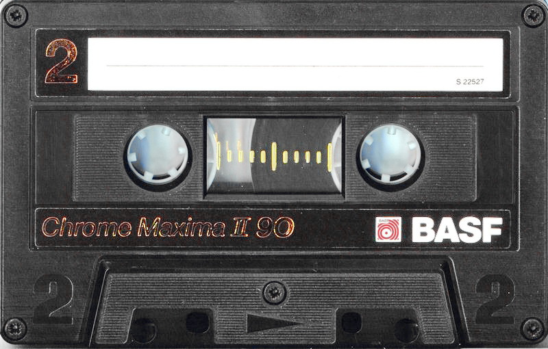 Compact Cassette: BASF  - Chrome Maxima II 90