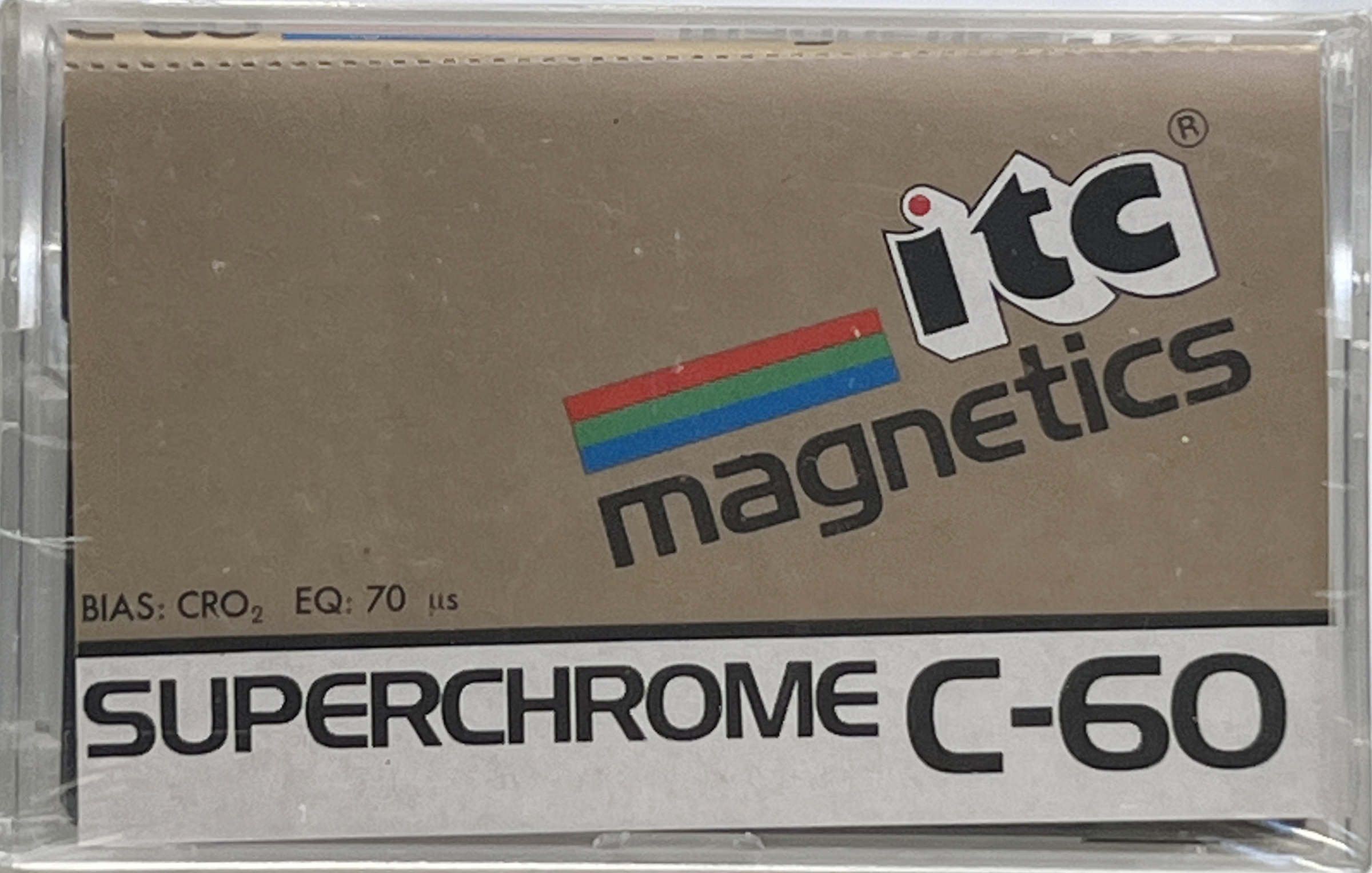 Compact Cassette ITC Magnetics 60 Type II Chrome 1979 Europe