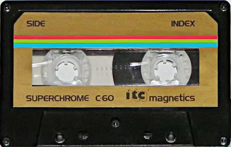 Compact Cassette ITC Magnetics 60 Type II Chrome 1979 Europe