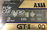 2 pack AXIA GT-II 90 "For Car Audio" Type II Chrome 1985 Japan
