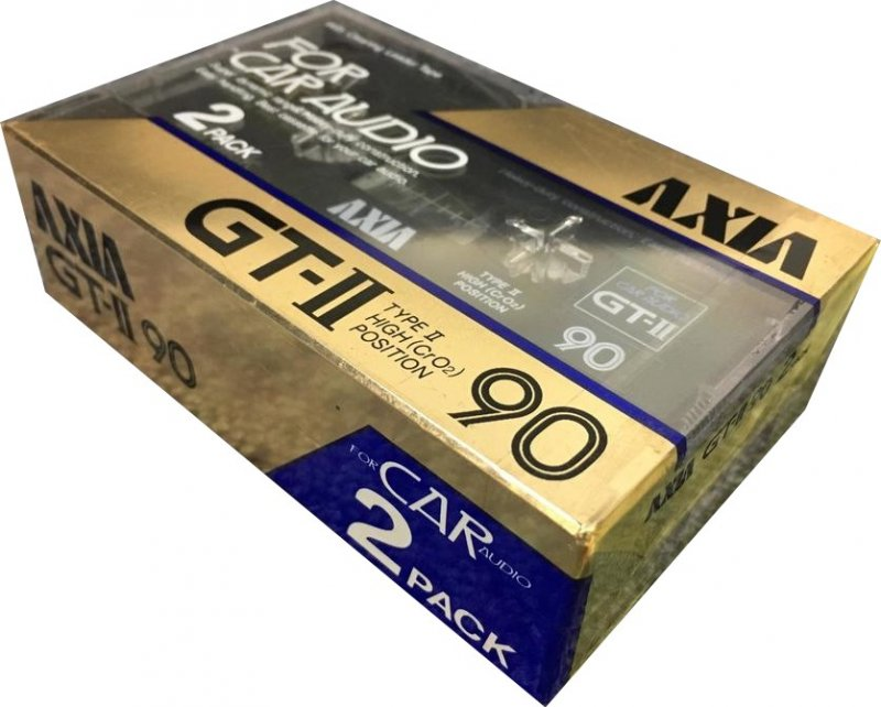 Compact Cassette: FUJI AXIA - GT-II 90