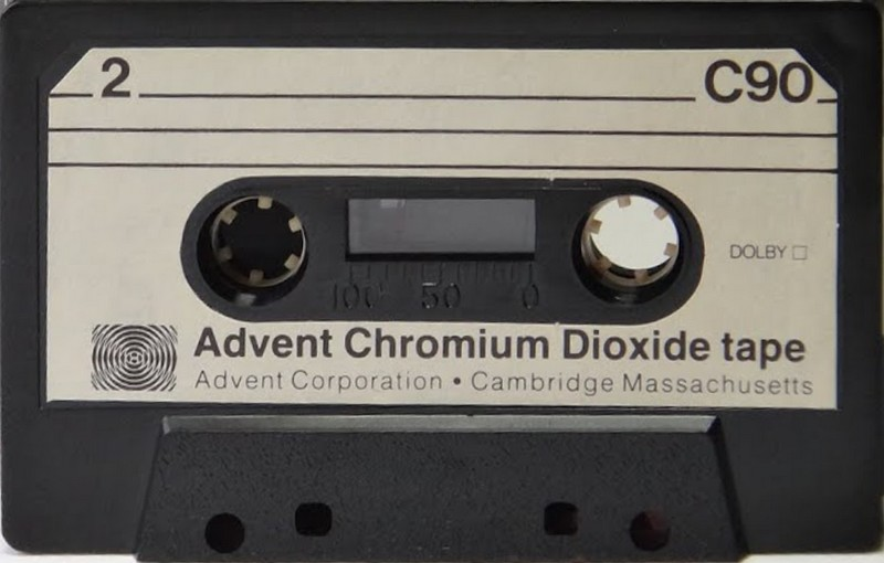 Compact Cassette Advent 90 Type II Chrome 1973 USA