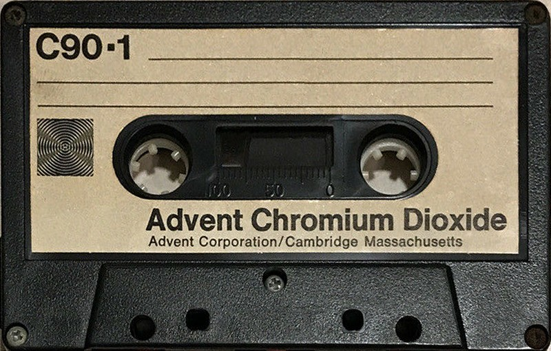 Compact Cassette Advent 90 Type II Chrome 1973 USA