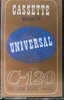 Compact Cassette Universal 120 Type I Normal Unknown Country