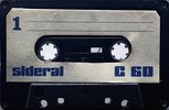 Compact Cassette Sideral 60 Type I Normal Portugal