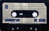 Compact Cassette Sideral 60 Type I Normal Portugal