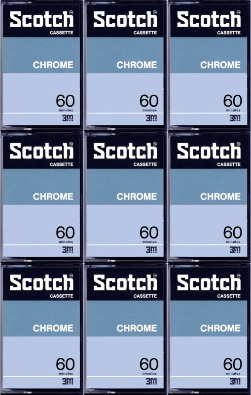 Compact Cassette: 3M Scotch - Chrome 60