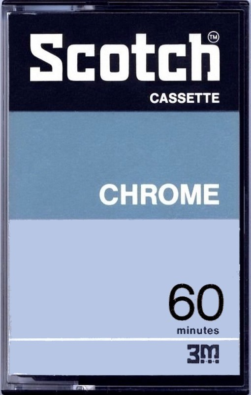 Compact Cassette: 3M Scotch - Chrome 60