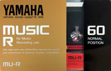 Compact Cassette Yamaha MU-R 60 Type I Normal 1984 Japan