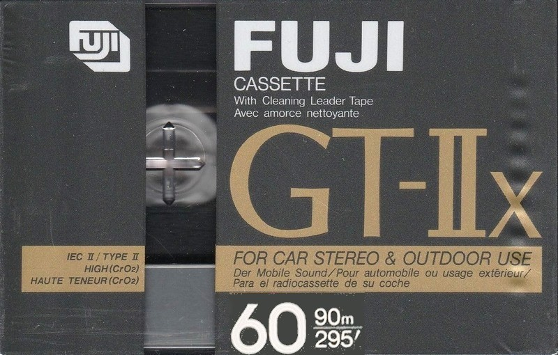 Compact Cassette: FUJI Fuji - GT-IIx 60