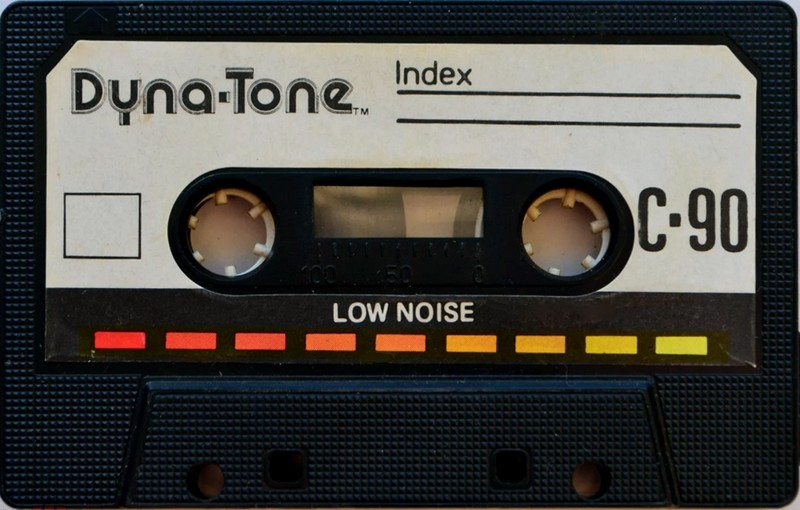 Compact Cassette Dyna-Tone 90 Type I Normal 1979 Hong Kong
