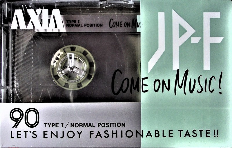 Compact Cassette AXIA JP-F 90 "JP-F G 90" Type I Normal 1989 Japan