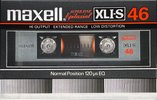 Compact Cassette Maxell XLI-S 46 Type I Normal 1983 Japan