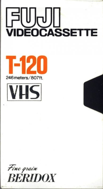 VHS, Video Home System: FUJI Fuji -  120