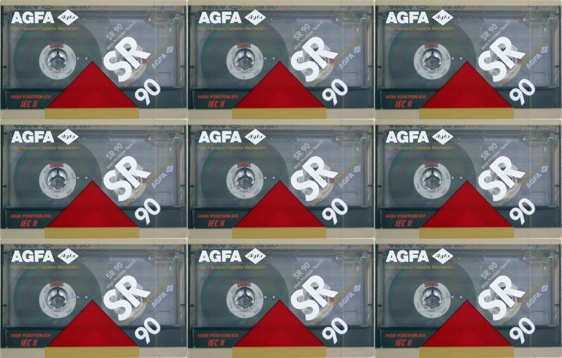 Compact Cassette: AGFA  - SR 90