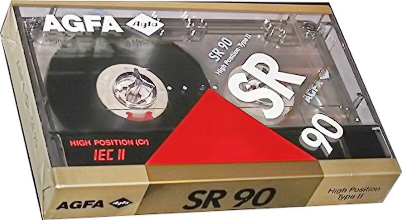 Compact Cassette: AGFA  - SR 90