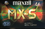 Compact Cassette Maxell MX-S 46 Type IV Metal 1998 Europe