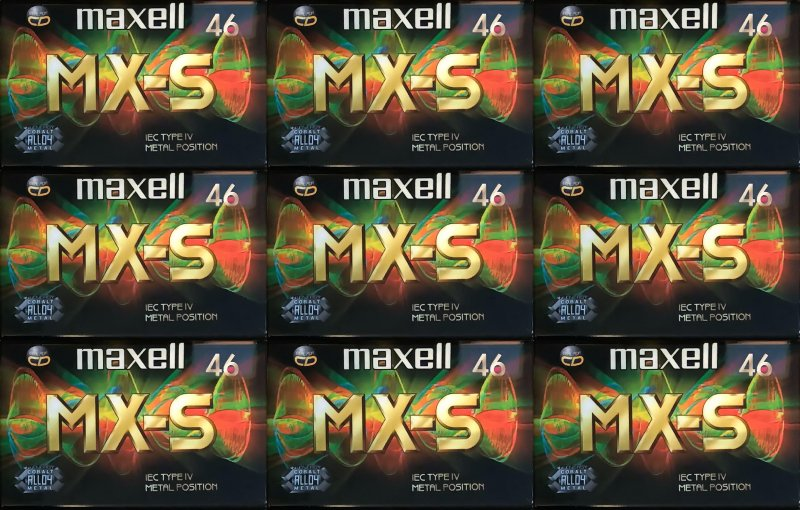 Compact Cassette: Maxell / Hitachi Maxell - MX-S 46