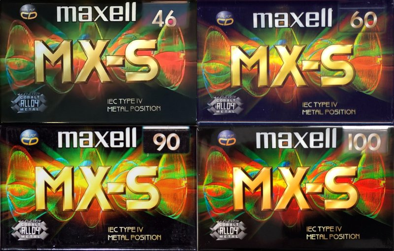 Compact Cassette: Maxell / Hitachi Maxell - MX-S 46