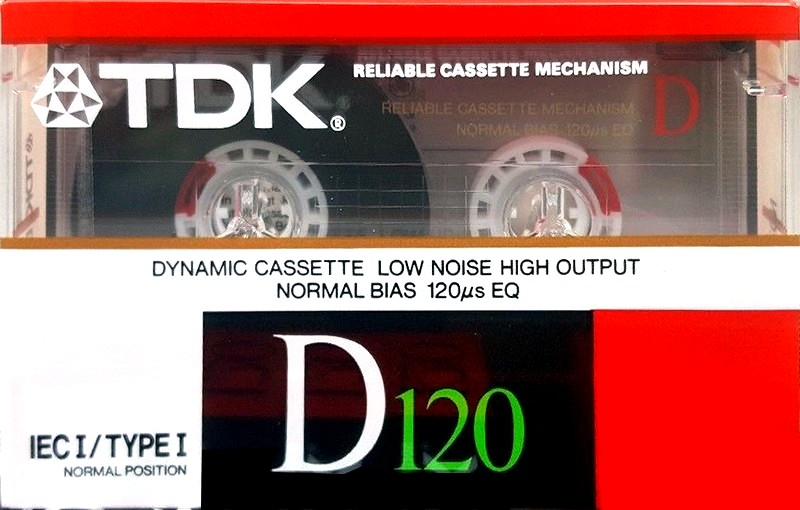 Compact Cassette: TDK  - D 120