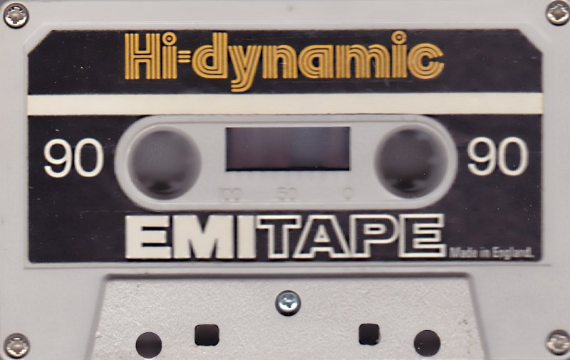 Compact Cassette EMITAPE HI-DYNAMIC 90 Type I Normal 1973 Europe