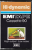 Compact Cassette EMITAPE HI-DYNAMIC 90 Type I Normal 1973 Europe