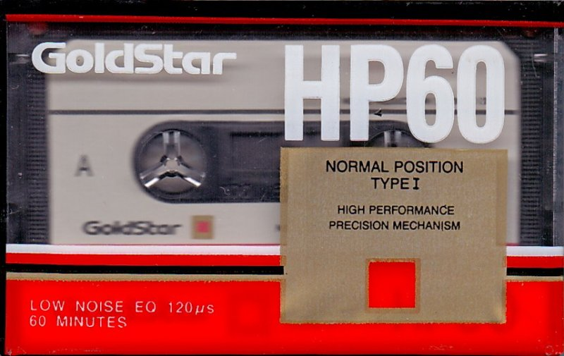 Compact Cassette: GoldStar / LG Goldstar - HP 60