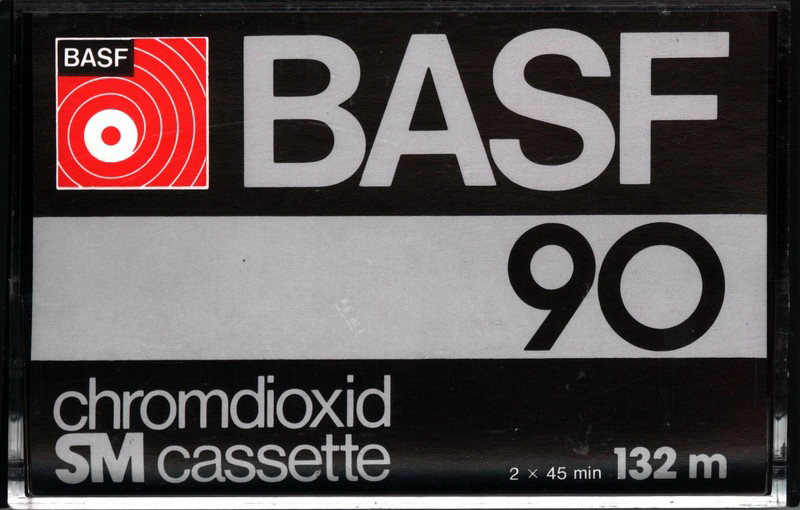 Compact Cassette: BASF  - Chromdioxid 90