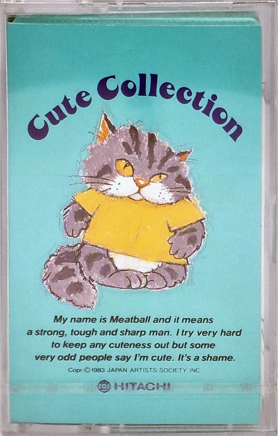 Compact Cassette Hitachi Cute Collection 46 "AC46GN" Type I Normal 1983 Japan