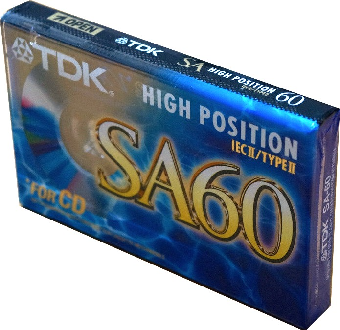 Compact Cassette: TDK  - SA 60