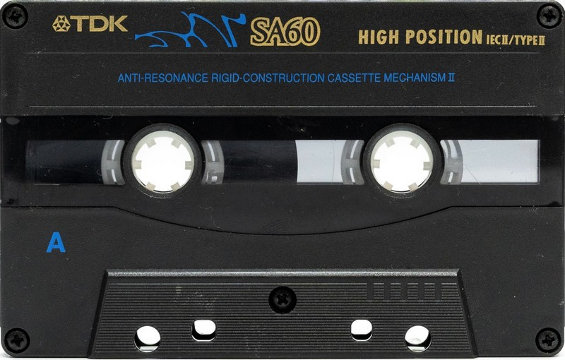 Compact Cassette: TDK  - SA 60