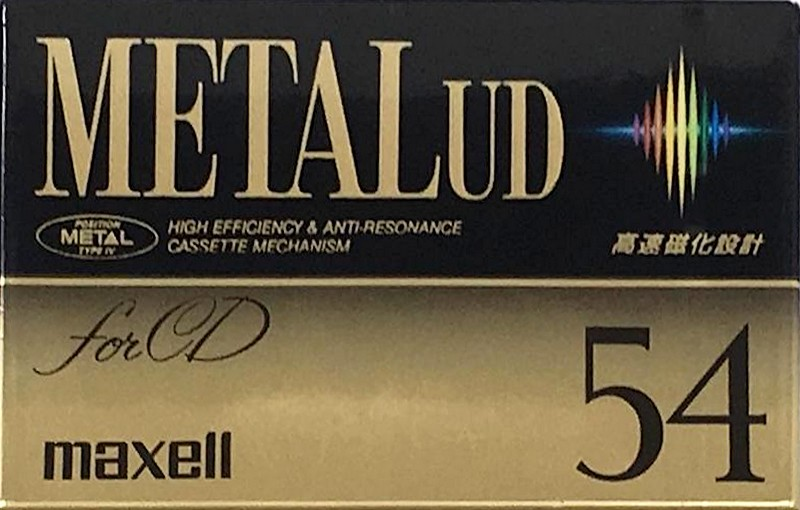 Compact Cassette: Maxell / Hitachi Maxell - Metal UD 54