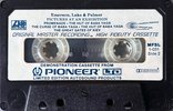 Compact Cassette Pioneer "Emerson, Lake & Palmer – Pictures At An Exhibition" Demonstration Tape 1972 USA