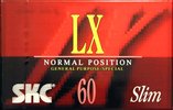 Compact Cassette SKC LX 60 Type I Normal 1995 Europe