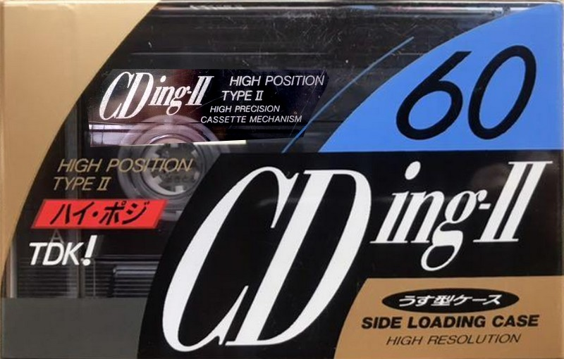 Compact Cassette: TDK  - CDing-II 60